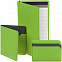 Блокнот Dual, зеленый с логотипом в Ставрополе заказать по выгодной цене в кибермаркете AvroraStore