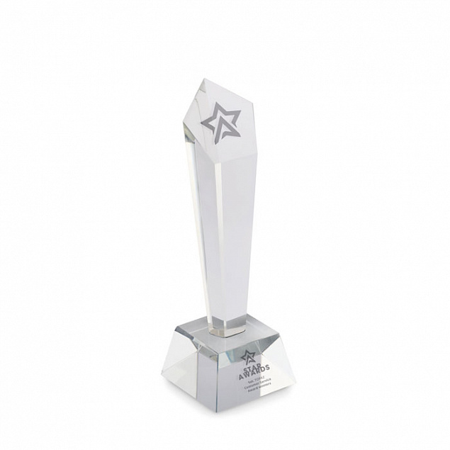 Хрустальная награда в подарочно с логотипом в Ставрополе заказать по выгодной цене в кибермаркете AvroraStore