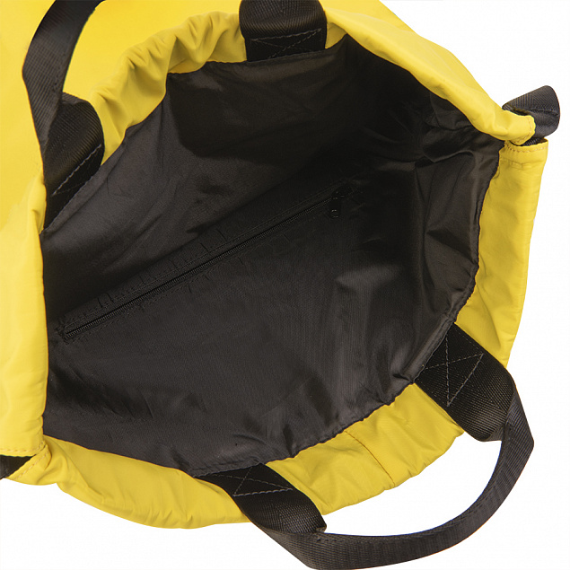 Рюкзак RUN new, жёлтый, 48х40см, 100% полиэстер с логотипом в Ставрополе заказать по выгодной цене в кибермаркете AvroraStore