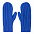 Варежки вязаные НАСВЯЗИ© полушерсть с логотипом в Ставрополе заказать по выгодной цене в кибермаркете AvroraStore