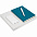 Набор Flex Shall Recharge, голубой с логотипом в Ставрополе заказать по выгодной цене в кибермаркете AvroraStore