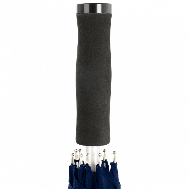Зонт-трость Alu Golf AC, темно-синий с логотипом в Ставрополе заказать по выгодной цене в кибермаркете AvroraStore