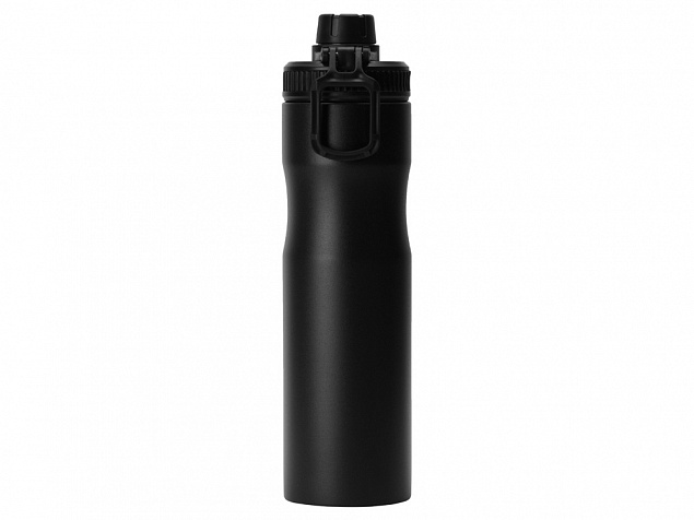 Бутылка для воды Supply Waterline, нерж сталь, 850 мл, черный с логотипом в Ставрополе заказать по выгодной цене в кибермаркете AvroraStore