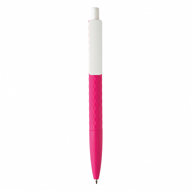 Ручка X3 Smooth Touch, розовый с логотипом в Ставрополе заказать по выгодной цене в кибермаркете AvroraStore