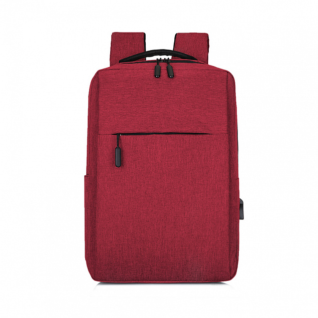 Рюкзак "Lifestyle" - Красный PP с логотипом в Ставрополе заказать по выгодной цене в кибермаркете AvroraStore