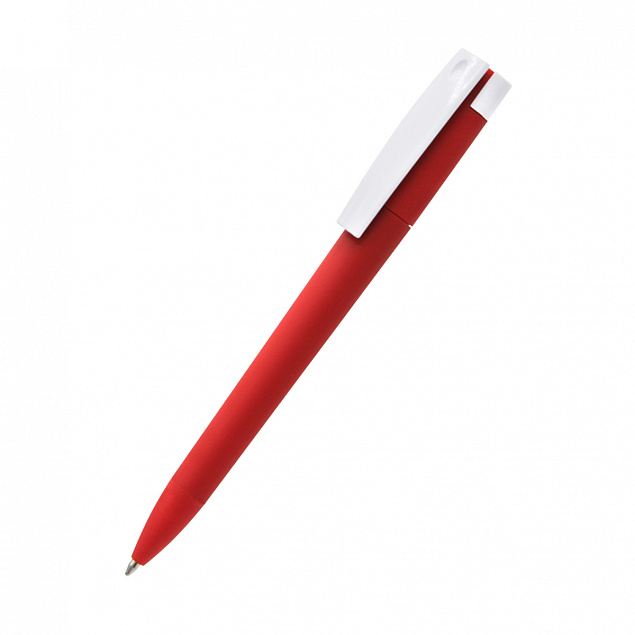 Ручка шариковая T-pen - Красный PP с логотипом в Ставрополе заказать по выгодной цене в кибермаркете AvroraStore
