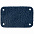 Лейбл кожаный Beta, S, синий с логотипом в Ставрополе заказать по выгодной цене в кибермаркете AvroraStore