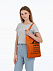 Холщовая сумка «Невыносимая», оранжевая с логотипом в Ставрополе заказать по выгодной цене в кибермаркете AvroraStore