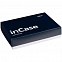 Портмоне inCase, серый с синим с логотипом в Ставрополе заказать по выгодной цене в кибермаркете AvroraStore
