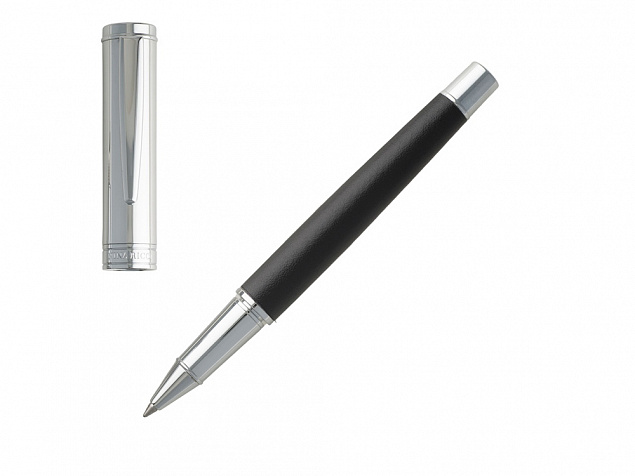 Ручка роллер Sellier Noir с логотипом в Ставрополе заказать по выгодной цене в кибермаркете AvroraStore