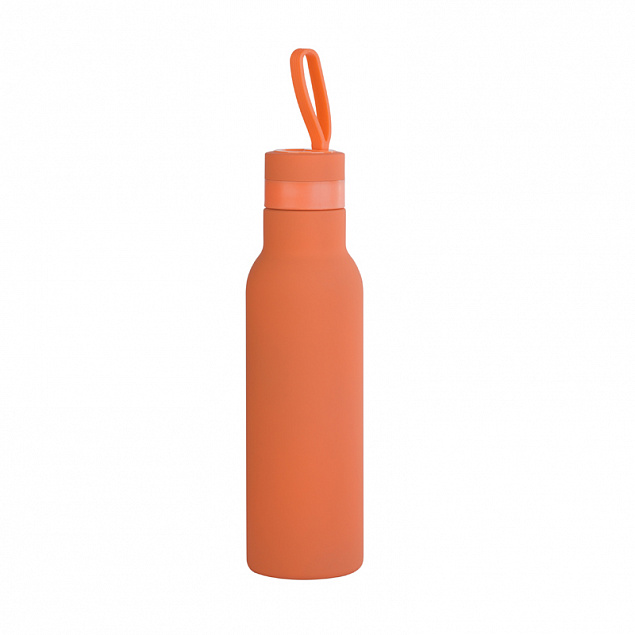 Бутылка для воды "Фитнес", покрытие soft touch, 0,7 л. с логотипом в Ставрополе заказать по выгодной цене в кибермаркете AvroraStore