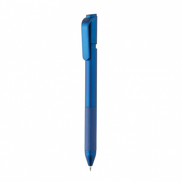 Шариковая ручка TwistLock из переработанного ABS-пластик RCS с логотипом в Ставрополе заказать по выгодной цене в кибермаркете AvroraStore
