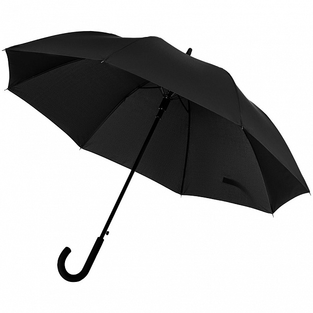 Зонт-трость Trend Golf AC, черный с логотипом в Ставрополе заказать по выгодной цене в кибермаркете AvroraStore