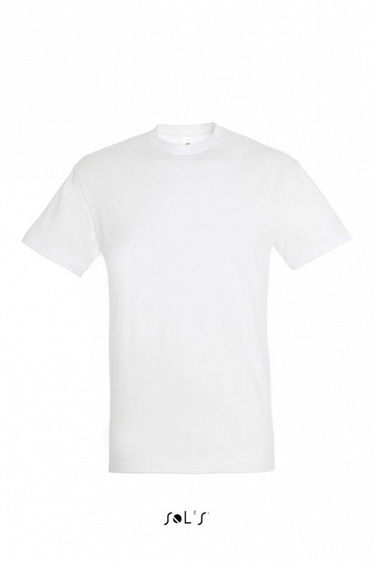 Фуфайка (футболка) REGENT мужская,Белый 3XL с логотипом в Ставрополе заказать по выгодной цене в кибермаркете AvroraStore