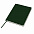 Бизнес-блокнот "Cubi", 150*180 мм, зеленый, кремовый форзац, мягкая обложка, в линейку с логотипом в Ставрополе заказать по выгодной цене в кибермаркете AvroraStore