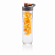 Бутылка для воды Tritan с контейнером для фруктов, 800 мл, оранжевый с логотипом в Ставрополе заказать по выгодной цене в кибермаркете AvroraStore