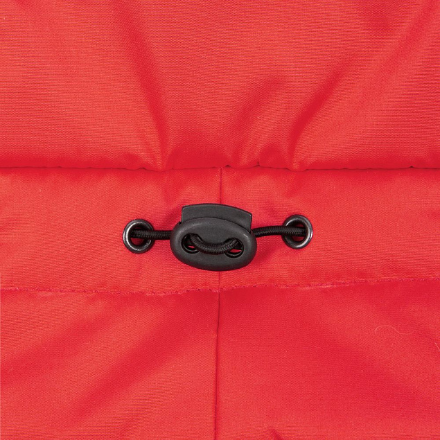 Шапка-ушанка Shelter, красная с логотипом в Ставрополе заказать по выгодной цене в кибермаркете AvroraStore
