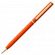 Ручка шариковая Hotel Gold, ver.2, оранжевая с логотипом в Ставрополе заказать по выгодной цене в кибермаркете AvroraStore