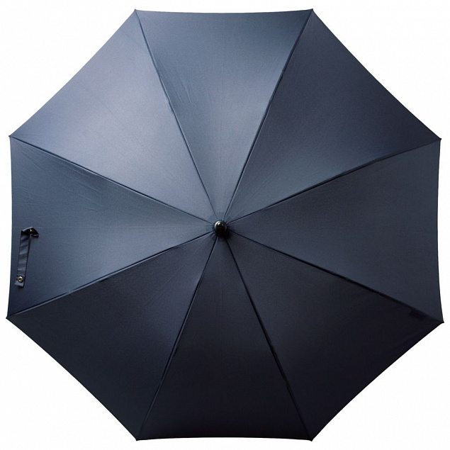 Зонт-трость Alessio, темно-синий с логотипом в Ставрополе заказать по выгодной цене в кибермаркете AvroraStore