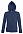 Толстовка женская на молнии с капюшоном Seven Women 290, серый меланж с логотипом в Ставрополе заказать по выгодной цене в кибермаркете AvroraStore