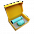 Набор Hot Box C yellow G (желтый) с логотипом в Ставрополе заказать по выгодной цене в кибермаркете AvroraStore