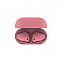 Наушники беспроводные с зарядным боксом TWS AIR SOFT, цвет розовый с логотипом в Ставрополе заказать по выгодной цене в кибермаркете AvroraStore