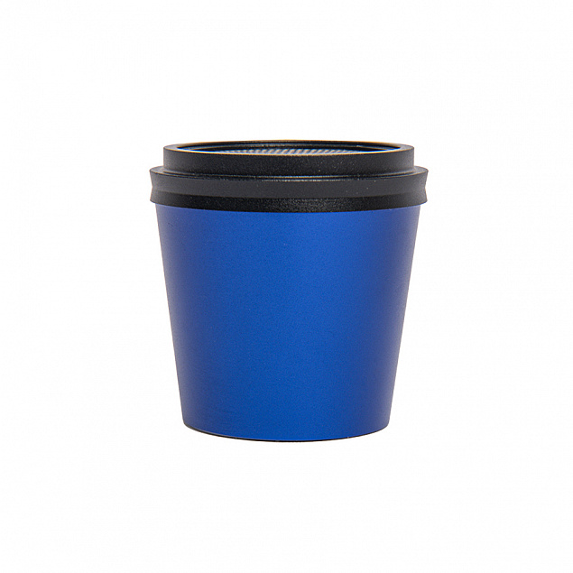 Портативная mini Bluetooth-колонка Sound Burger "Coffee" синий с логотипом в Ставрополе заказать по выгодной цене в кибермаркете AvroraStore