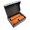 Набор Hot Box E2 grey (оранжевый) с логотипом в Ставрополе заказать по выгодной цене в кибермаркете AvroraStore