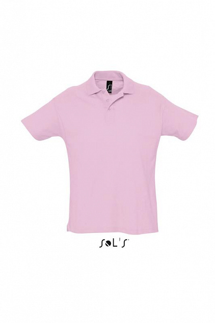 Джемпер (рубашка-поло) SUMMER II мужская,Розовый L с логотипом в Ставрополе заказать по выгодной цене в кибермаркете AvroraStore