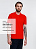 Рубашка поло мужская Adam, красная с логотипом в Ставрополе заказать по выгодной цене в кибермаркете AvroraStore