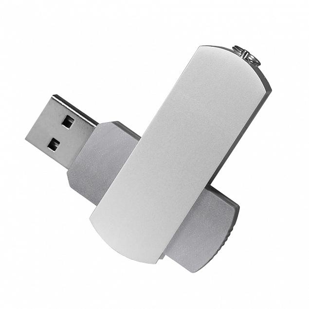 USB Флешка, Elegante, 16 Gb, серый с логотипом в Ставрополе заказать по выгодной цене в кибермаркете AvroraStore