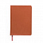 Ежедневник недатированный Campbell, А5,  оранжевый, белый блок с логотипом в Ставрополе заказать по выгодной цене в кибермаркете AvroraStore