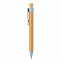 Бамбуковая ручка с клипом из пшеничной соломы с логотипом в Ставрополе заказать по выгодной цене в кибермаркете AvroraStore