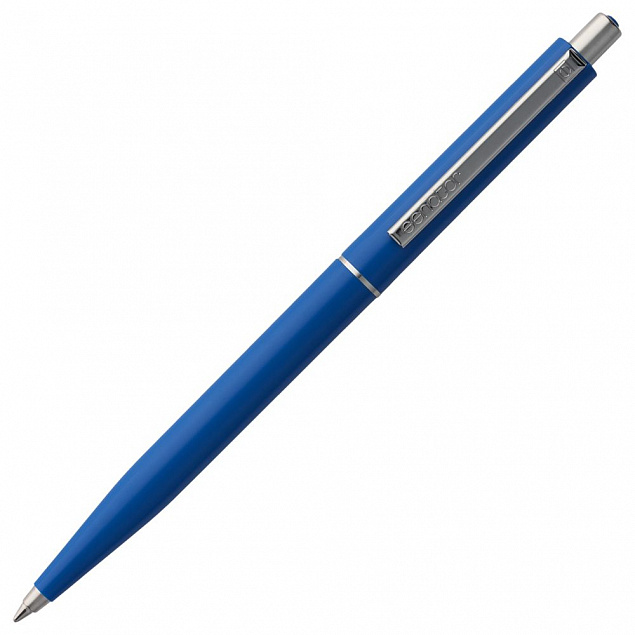 Ручка шариковая Senator Point ver. 2, синяя с логотипом в Ставрополе заказать по выгодной цене в кибермаркете AvroraStore