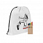 Рюкзак-раскраска с мелками Spider-Man, белый с логотипом в Ставрополе заказать по выгодной цене в кибермаркете AvroraStore