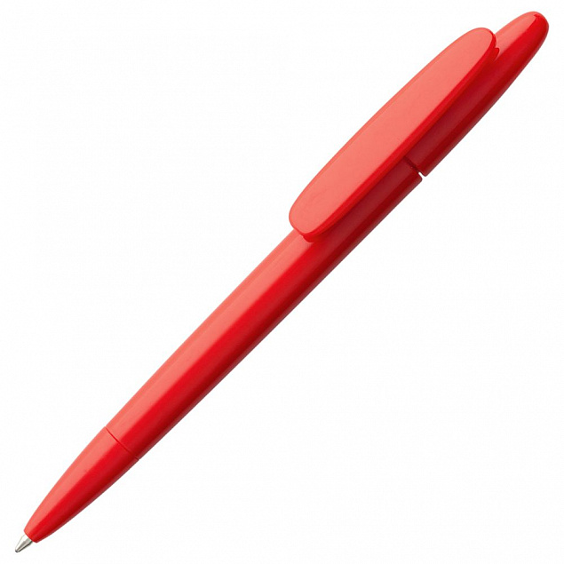 Ручка шариковая Prodir DS5 TPP, красная с логотипом в Ставрополе заказать по выгодной цене в кибермаркете AvroraStore