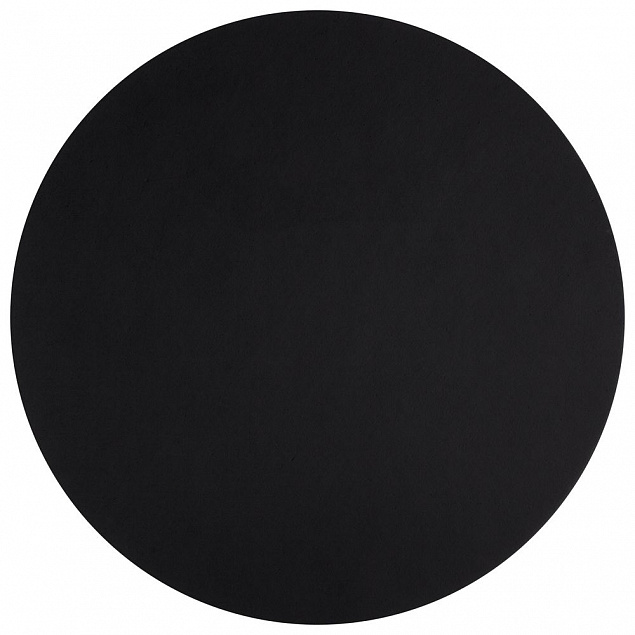 Костер Satiness, круглый, черный с логотипом в Ставрополе заказать по выгодной цене в кибермаркете AvroraStore