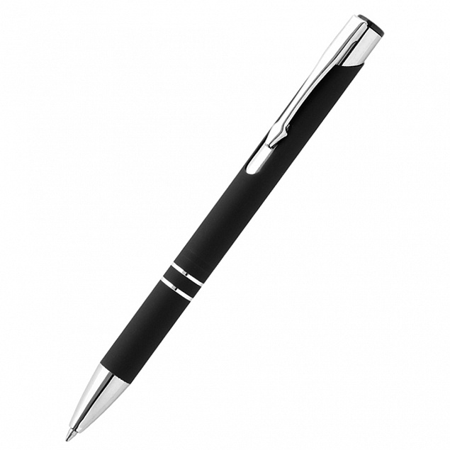 Ручка металлическая Molly - Черный AA с логотипом в Ставрополе заказать по выгодной цене в кибермаркете AvroraStore