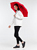 Зонт складной Rain Spell, красный с логотипом в Ставрополе заказать по выгодной цене в кибермаркете AvroraStore