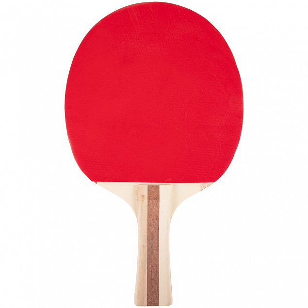 Набор для настольного тенниса High Scorer, черно-красный с логотипом в Ставрополе заказать по выгодной цене в кибермаркете AvroraStore