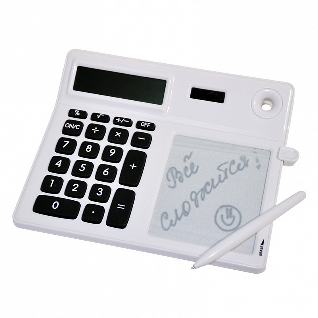 Калькулятор "Экономист"с мемо-панелью с логотипом в Ставрополе заказать по выгодной цене в кибермаркете AvroraStore