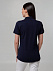 Рубашка поло женская Virma Stretch Lady, темно-синяя с логотипом в Ставрополе заказать по выгодной цене в кибермаркете AvroraStore
