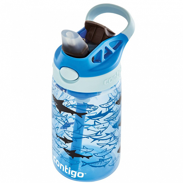 Бутылка для воды детская Gizmo Flip Sharks с логотипом в Ставрополе заказать по выгодной цене в кибермаркете AvroraStore