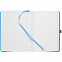 Ежедневник Favor, недатированный, голубой с логотипом в Ставрополе заказать по выгодной цене в кибермаркете AvroraStore