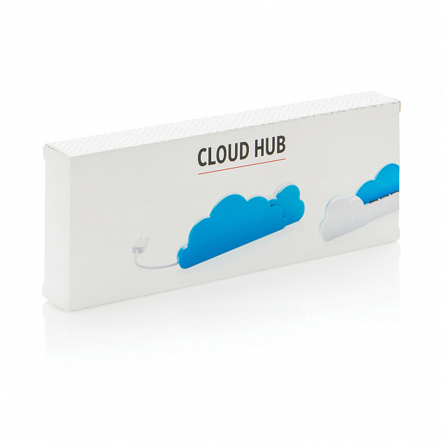 USB-хаб Cloud с логотипом в Ставрополе заказать по выгодной цене в кибермаркете AvroraStore
