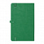 Ежедневник недатированный HAMILTON, A5, ярко-зеленый, кремовый блок с логотипом в Ставрополе заказать по выгодной цене в кибермаркете AvroraStore