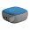 Беспроводная колонка Chubby, серая с голубым с логотипом в Ставрополе заказать по выгодной цене в кибермаркете AvroraStore
