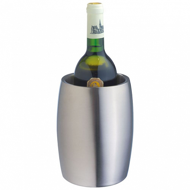 Кулер для вина Icewise, серебристый с логотипом в Ставрополе заказать по выгодной цене в кибермаркете AvroraStore