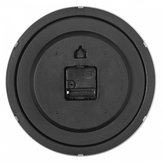 Часы настенные "ПРОМО" разборные ;  белый, D28,5 см; пластик с логотипом в Ставрополе заказать по выгодной цене в кибермаркете AvroraStore