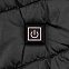Жилет с подогревом Thermalli Valmorel, черный с логотипом в Ставрополе заказать по выгодной цене в кибермаркете AvroraStore